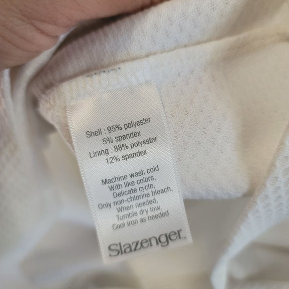 Puma Slazenger wicking stretch breathable yoga golf tennis tank top shelf bra M - Picture 2 of 5